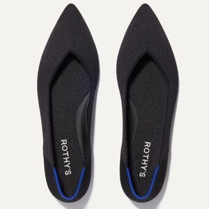 Rothy's Black and Blue Flats